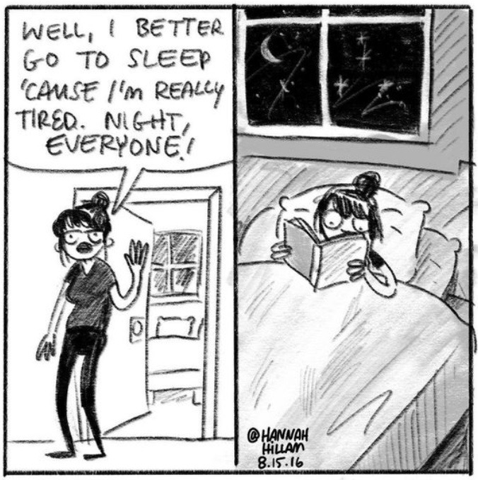 this is me. going to sleep