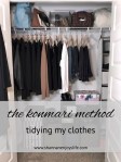 Graphic. konmari clothes